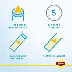 Lipton Cold Infuse Lemon & Camomile, Smaak Voor Koud Water Zonder Suiker En Calorieën - 6 X 10 Zakjes - NL-BIO-01 13 Lipton Cold Infuse Lemon & Camomile, Smaak Voor Koud Water Zonder Suiker En Calorieën - 6 X 10 Zakjes - NL-BIO-01 -Eten En Drinken 1200x1200 250