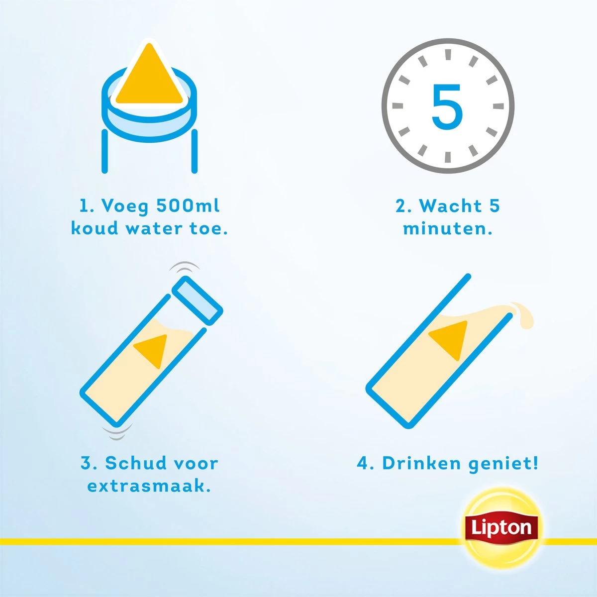 Lipton Cold Infuse Lemon & Camomile, Smaak Voor Koud Water Zonder Suiker En Calorieën - 6 X 10 Zakjes - NL-BIO-01 7 Lipton Cold Infuse Lemon & Camomile, Smaak Voor Koud Water Zonder Suiker En Calorieën - 6 X 10 Zakjes - NL-BIO-01 - Afbeelding 5