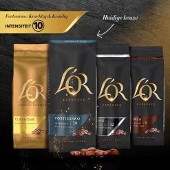 L'OR Espresso Fortissimo Koffiebonen (10) - 4 X 500 Gram -Eten En Drinken 1200x1200 315