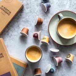 De Koffiejongens - Proefpakket - Nespresso Cups - 100% Biologisch Afbreekbaar - 6x10 Cups - Nespresso Compatible -Eten En Drinken 1200x1200 350