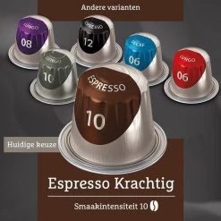Douwe Egberts Espresso Krachtig (10) - 5 X 40 Koffiecups -Eten En Drinken 1200x1200 362