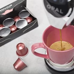 Aroma Club - Nespresso Compatible Capsules (120 St.) - No. 4 Fair Frank - Intensiteit 4/5 - Espresso - 100% Aluminium Koffiecups -Eten En Drinken 1200x1200 367