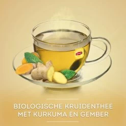 Lipton Turmeric & Ginger Kruidenthee, Met De Vurige, Verwarmende Smaak Van Gember En Kurkuma - 4 X 20 Zakjes - PL-EKO-03 -Eten En Drinken 1200x1200 45