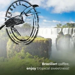 Soolong Enjoy Brazilie Nr4000 Koffiebonen Topacio Lungo - Speciality Koffie Arabica Medium Roast, Light Body Met Een Verfijnde Zacht Zoete Smaak. - Zak 250gram -Eten En Drinken 1200x1200 467