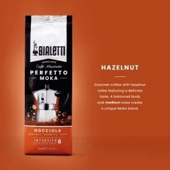 Bialetti Moka Hazelnut Gemalen Koffie - 4x 250 Gram -Eten En Drinken 1200x1200 478