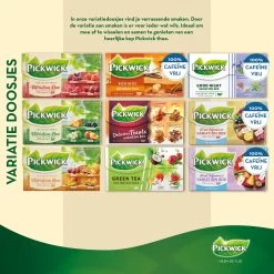 Pickwick Groene Thee Variatiebox - 12 X 20 Zakjes -Eten En Drinken 1200x1200 52