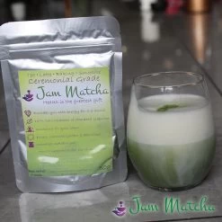 Biologische Matcha Poeder 50 Gram - CEREMONIAL GRADE - JamMatcha Groene Thee - Matcha Thee -Eten En Drinken 1200x1200 64