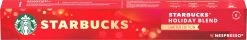 Starbucks By Nespresso Capsules Holiday Blend - 12 Doosjes à 10 Koffiecups 7 Starbucks By Nespresso Capsules Holiday Blend - 12 Doosjes à 10 Koffiecups -Eten En Drinken 1200x196 1