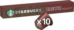 Starbucks By Nespresso Capsules Italian Roast - 12 Doosjes à 10 Koffiecups -Eten En Drinken 1200x480