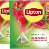 Lipton Raspberry Pomegranate Groene Thee, Met Een Smaakexplosie Van Framboos En Granaatappel - 4 X 20 Zakjes - PL-EKO-03 -Eten En Drinken 1200x496