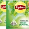 Lipton Fresh Nature Groene Thee, Met De Frisse Pure Smaak Van De Natuur - 4 X 20 Zakjes - PL-EKO-03 -Eten En Drinken 1200x498