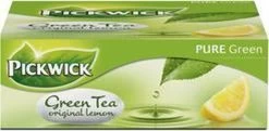 Pickwick Drank: Theezakje 2 Gr Groene Thee Lemon Pk 100 -Eten En Drinken 1200x590