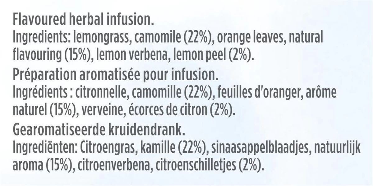 Lipton Cold Infuse Lemon & Camomile, Smaak Voor Koud Water Zonder Suiker En Calorieën - 6 X 10 Zakjes - NL-BIO-01 4 Lipton Cold Infuse Lemon & Camomile, Smaak Voor Koud Water Zonder Suiker En Calorieën - 6 X 10 Zakjes - NL-BIO-01 - Afbeelding 2