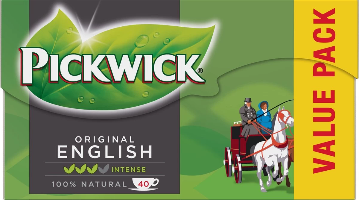 Pickwick English Zwarte Thee - 6 X 40 Zakjes - Extra Grote Verpakking 10 Pickwick English Zwarte Thee - 6 X 40 Zakjes - Extra Grote Verpakking - Afbeelding 8