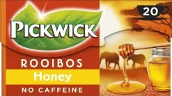Pickwick Rooibos Honing Thee - 12 X 20 Zakjes -Eten En Drinken 1200x672