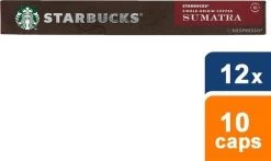 Starbucks By Nespresso Sumatra Espresso Dark Roast Capsules - 120 Koffiecups -Eten En Drinken 1200x714