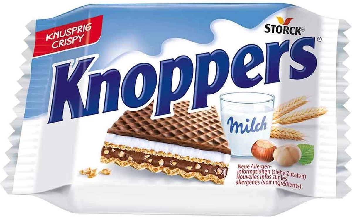 Knoppers - Choco Wafels (Doos á 24 Stuks) - Uitdeel Koekjes 3 Knoppers - Choco Wafels (Doos á 24 Stuks) - Uitdeel Koekjes