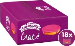 Echte Enkhuizer - Glace Roze Koeken - 18 X 55 Gram