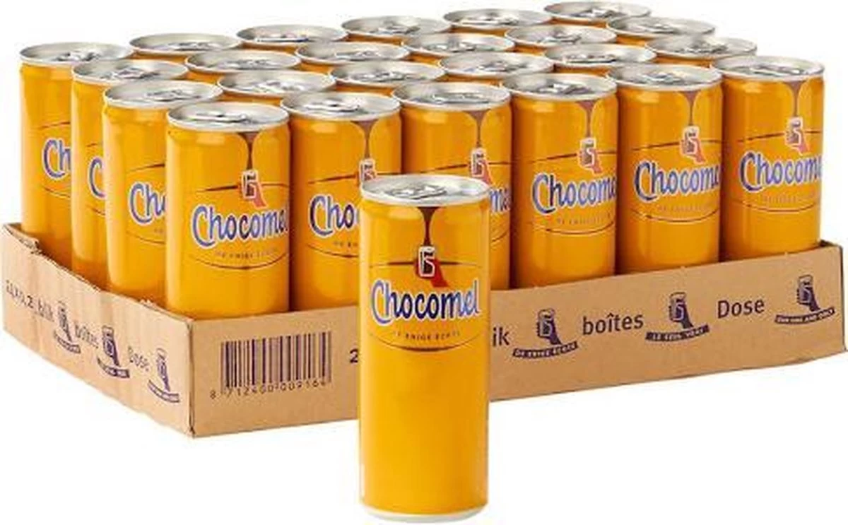 Chocomel Vol Blikjes - 24 X 250 Ml 7 Chocomel Vol Blikjes - 24 X 250 Ml - Afbeelding 5