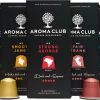 Aroma Club - Proefpakket Nespresso Compatible Capsules (100 St.) - 5 Smaken - Espresso & Lungo - 100% Aluminium Koffiecups -Eten En Drinken 1200x749