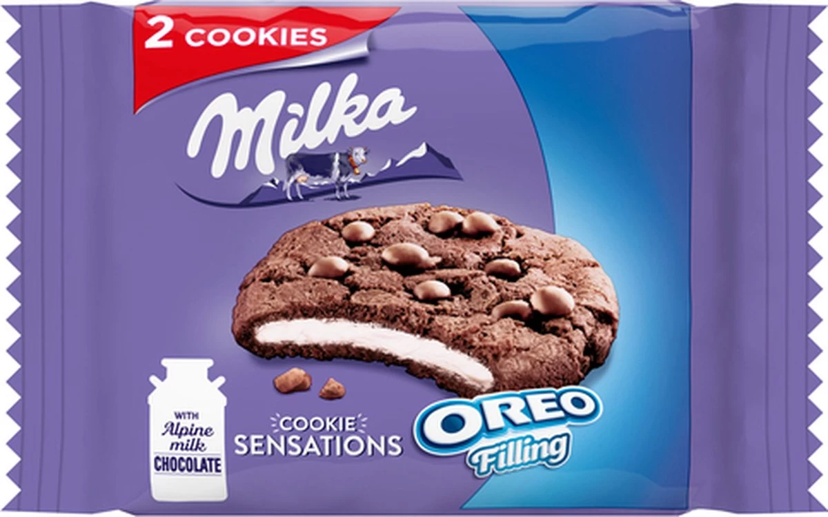 Milka Sensations | Oreo Single | 24 X 52 Gram 4 Milka Sensations | Oreo Single | 24 X 52 Gram - Afbeelding 2