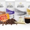 Celeste D’Oro - Koffiebonen Proefpakket - Koffie Cadeaupakket - 4 Soorten Koffie, Chocolade, Gouden Clip En Glazen (260 Ml) – 4 X 250g -Eten En Drinken 1200x769