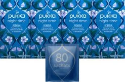 Pukka Night Time Thee, Met Haver, Kamille En Lavendel - 4 X 20 Zakjes - GB-BIO-05