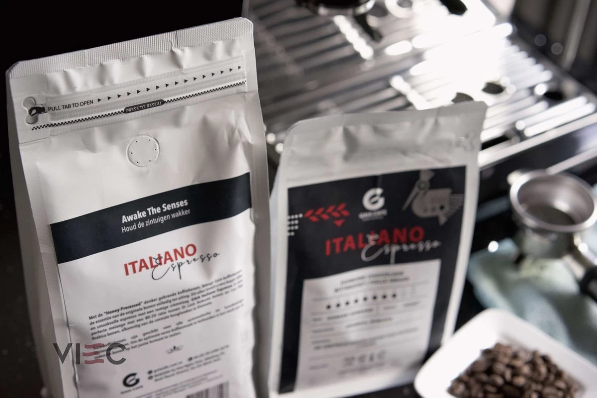 Italiano Espresso Honey Process Vietnamese Koffiebonen Aanbieding 250g GAIA Cafe 6 Italiano Espresso Honey Process Vietnamese Koffiebonen Aanbieding 250g GAIA Cafe - Afbeelding 4