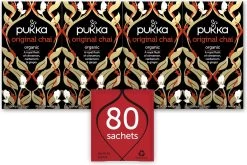 Pukka Original Chai Thee, Met Kaneel, Gember En Kardemom - 4 X 20 Zakjes - GB-BIO-05