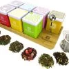 Dutch Tea Maestro - DUTCH TEA MAESTRO - Thee Cadeau - Thee Geschenk - Thee Pakket - Theeplank 7 Blikjes Losse Thee Cadeau -Eten En Drinken 1200x826