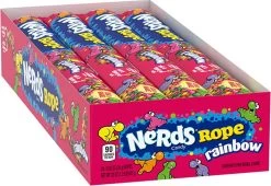 Nerds Candy - Nerds Rope Rainbow - 24 Stuks