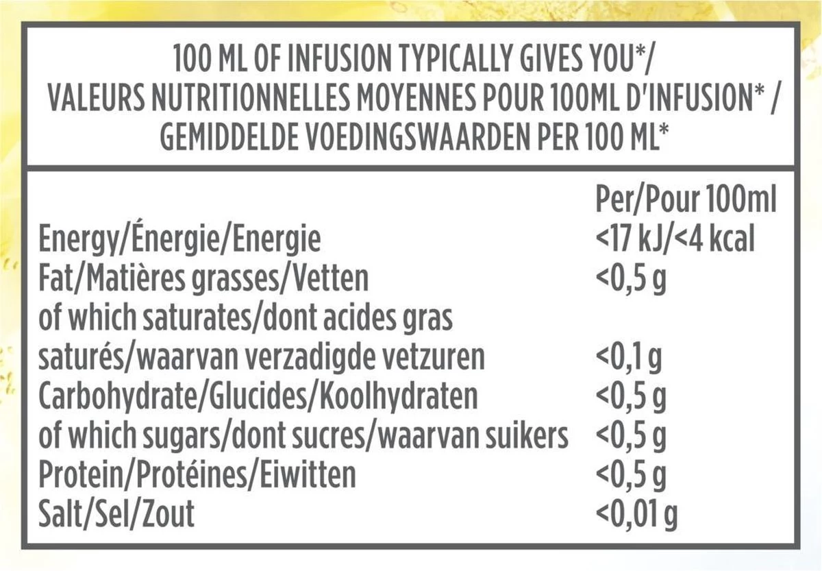 Lipton Cold Infuse Lemon & Camomile, Smaak Voor Koud Water Zonder Suiker En Calorieën - 6 X 10 Zakjes - NL-BIO-01 9 Lipton Cold Infuse Lemon & Camomile, Smaak Voor Koud Water Zonder Suiker En Calorieën - 6 X 10 Zakjes - NL-BIO-01 - Afbeelding 7