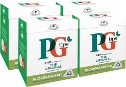PG Tips | 100% Zwarte Thee | 4x 240 Zakjes | Extra Grote Verpakking -Eten En Drinken 1200x837