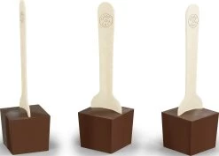 MoMe Spoon Milk - Warme Chocolademelk Lepels - 60 Stuks -Eten En Drinken 1200x858
