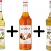 Monin Koffiesiroop VOORDEELPACK Vanille 25cl + Hazelnut 25cl + Caramel 25cl Set 3 Flessen -Eten En Drinken 1200x926 1