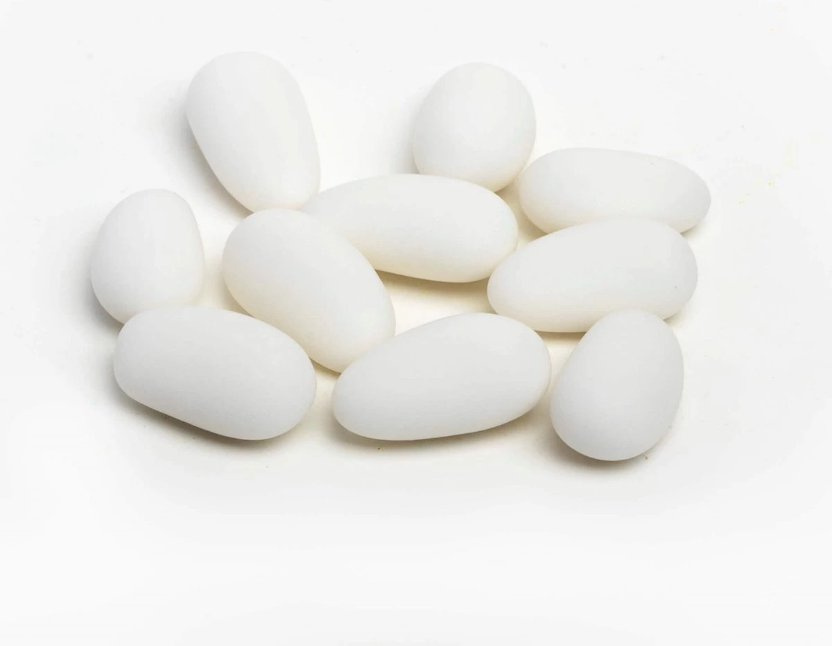 Amandelboontjes - Amandeldragee Klein Aviola Suikerboon Mat Wit 250 Gram Vanparys 3 Amandelboontjes - Amandeldragee Klein Aviola Suikerboon Mat Wit 250 Gram Vanparys