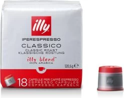 Illy - Iperespresso Koffie Home Classico 6 X 18 Capsules -Eten En Drinken 1200x957