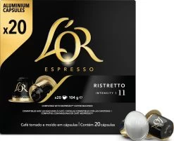 L'OR Espresso Ristretto Koffiecups - Intensiteit 11/12 - 10 X 20 Capsules -Eten En Drinken 1200x975 1