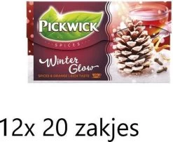 Pickwick Spices Winterglow Zwarte Thee - 12 X 20 Zakjes -Eten En Drinken 1200x980