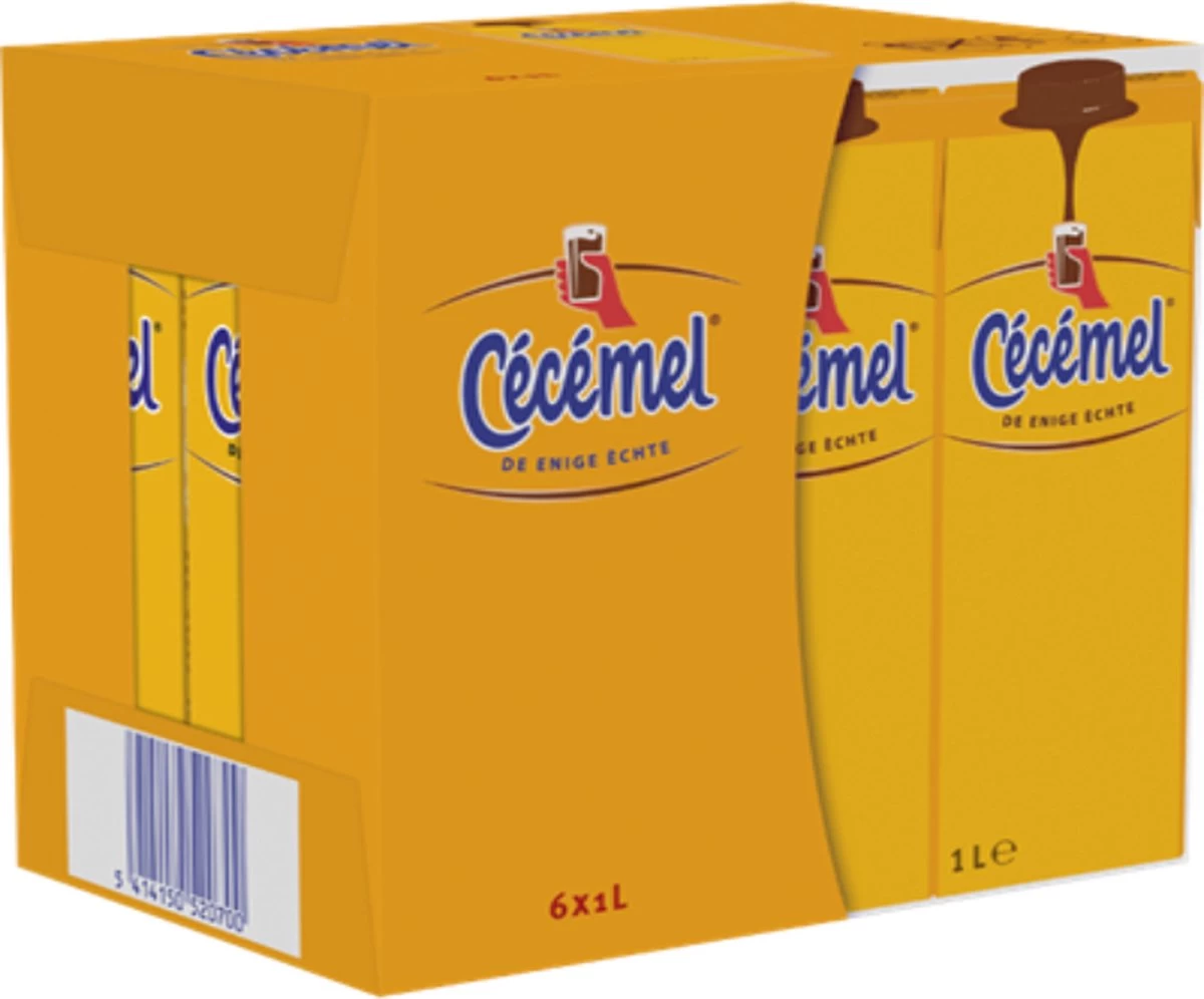 Cecemel - Chocomelk- Brik - 6x1L 3 Cecemel - Chocomelk- Brik - 6x1L