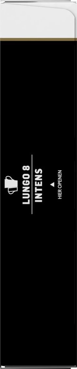 Douwe Egberts Lungo Intens Koffiecups - Intensiteit 8/12 - 10 X 10 Capsules -Eten En Drinken 251x1200