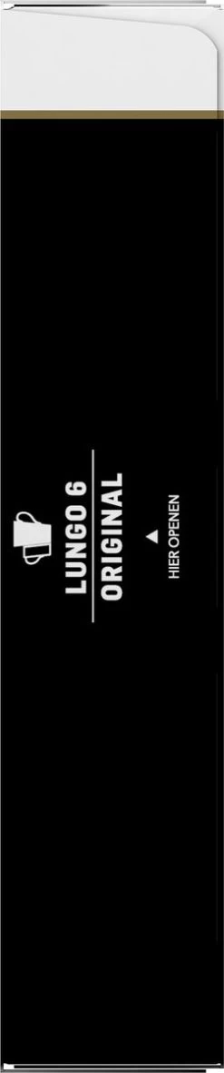 Douwe Egberts Lungo Original Koffiecups - Intensiteit 6/12 - 10 X 10 Capsules -Eten En Drinken 251x1200 6
