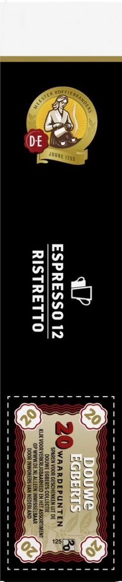 Douwe Egberts Espresso Ristretto (12) - 10 X 20 Koffiecups -Eten En Drinken 253x1200 4