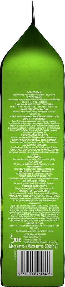 L'OR Espresso Origins Brazil Koffiebonen (6) - 4 X 500 Gram -Eten En Drinken 272x1200