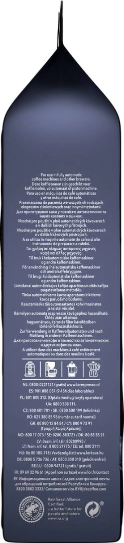 L'OR Espresso Fortissimo Koffiebonen (10) - 4 X 500 Gram -Eten En Drinken 276x1200 1