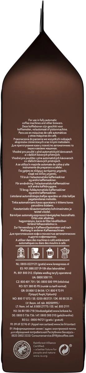 L'OR Espresso Forza Koffiebonen (9) - 4 X 500 Gram 5 L'OR Espresso Forza Koffiebonen (9) - 4 X 500 Gram - Afbeelding 3