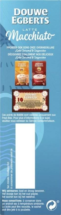 Douwe Egberts Verwenkoffie Latte Macchiato Oploskoffie - 5 X 8 Zakjes 17 Douwe Egberts Verwenkoffie Latte Macchiato Oploskoffie - 5 X 8 Zakjes -Eten En Drinken 343x1200 4