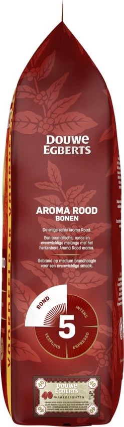 Douwe Egberts Aroma Rood Koffiebonen - 4 X 1000 Gram - Extra Grote Verpakking -Eten En Drinken 349x1200 2