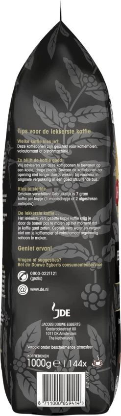 Douwe Egberts Espresso Koffiebonen - 4 X 1000 Gram - Extra Grote Verpakking -Eten En Drinken 350x1200 2