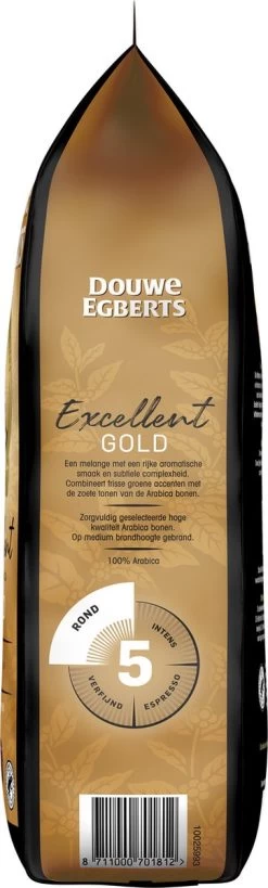 Douwe Egberts Excellent Gold Koffiebonen - 5/9 Intensiteit - 4 X 1kg -Eten En Drinken 362x1200